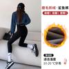 Leggings de Terciopelo de Cordero con Textura de Piel de Tiburón para Mujer para Usar como Ropa Exterior en Invierno, Forrados de Felpa y Engrosados, No se Hacen Bolitas, Elásticos con Efecto Adelgazante, Pantalones de Yoga Barbie