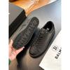 Zapatos de Hombre Europeos Tendencia de Moda Tenis Casuales 2024 Verano Nuevo Primera Capa Piel de Vaca Estampado Zapatos Blancos para Hombre