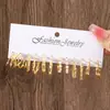 Pendientes de Aro Retorcido Amazon Transfronterizos Europeos y Americanos, Pendientes de Aro Lisos de Moda, Pendientes Retro, Diseño de Nicho, Pendientes de Alta Gama