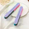 Tira para Polir Unhas Lixa de Unha com Impressão de Areia Fina Ferramenta de Manicure Doméstica Bloco de Polimento Dupla Face Tábua de Polimento de Quatro Lados Wenwan