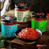 Molho de Pimenta Fresca Irmãos Shanhai Hao Versão Supermercado Especialidade de Weihai Rushan Molho de Pimenta para Arroz e Macarrão Molho de Pimenta Picada