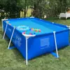 Piscina de Armazón Rectangular Intex Piscina Familiar para Adultos Piscina Grande al Aire Libre Piscina Infantil Piscina Inflable