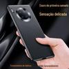 Para Huawei mate40pro Phone Case Couro Genuíno Full-Cover 30pro Ultra-Thin Drop-Resistant Mate 50 High-End Shell Protetor