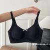 Sujetador Push-Up de Doble Elevación para Mujer, Sin Costuras para Pechos Pequeños, Anticaída, Reducción de Seno Secundario, Sin Aros, Sujetador Cómodo con Copa Fija