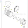 T418062Motor Perkins en Stock 1104D Elemento de Filtro de Aire Perkins