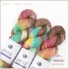 Hilo de lana teñido a mano al por mayor transfronterizo 100 g hilo mezclado hilo para sombrero bufanda suéter abrigo tejido a mano a crochet