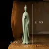 Escritorio de estilo chino, Buda Wei del Norte, estatua de Buda, micropaisaje de Buda, pecera, paisajismo, rocalla, adornos de escritorio, té, mascota, fragancia, decoración de camino