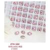 Arte de Uñas Diamantes de Cristal Irregulares Rosa de Fondo Puntiagudo, Diamantes de Corazón Inclinados, Decoraciones para Uñas de Gota de Agua con Forma de Hacha, Aurora