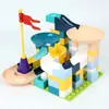 Bloques de Construcción para Niños Macarrón Tobogán Bloques de Construcción de Partículas Grandes Compatibles Bloques de Construcción de Bolas legao Tobogán Variable Bloques de Construcción