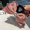 Pin de Lazo de Satén de Princesa Fugitiva Pin para el Cabello de Invierno Pin para el Cabello de la Parte Trasera de la Cabeza Pin Grande Transfronterizo de 13 cm