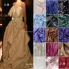 Tela de Satén de Cristal Reflectante Líquido Super Brillante Vestidos de Noche Sedosos Chaquetas Trajes Abrigos Largos Tela de Diseñador