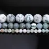 Acessórios DIY Shixi Joias Pulseira de Contas Artesanal Colar Material de Contas Grama D'água Branca Fosca Contas Soltas
