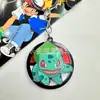 Llavero Caliente de Anime Pokemon Aleación de Zinc Rodamiento Diseño Giratorio Criaturas Mágicas Lindas