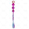 Nuevo Peluca de Trenza de Calabaza de Colores Vibrantes Estilo Goma Elástica Transfronteriza para Niños, Accesorios para la Cabeza de Actuación
