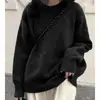 Novo suéter de outono e inverno estilo coreano para mulheres, solto e casual, espessado, estilo japonês, estilo Mori, suéter de tricô estilo coreano, pulôver