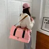 Bolsa de Treino Portátil para Yoga, Bolsa Casual Leve para Viagem, Bolsa de Fitness com Compartimento Separado para Itens Molhados e Secos