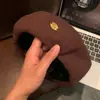 Boina Versátil Estilo Coreano para Mulheres, Outono e Inverno Estilo Literário Japonês, Boina que Afina o Rosto, Chapéu Newsboy Artista para Cabeça Grande