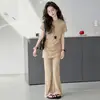 Estilo Nuevo de Verano 2026 para Niños Medianos y Mayores Conjunto de Dos Piezas: Top de Manga Corta Elegante de Moda con Personalidad Simple y Pantalones Casuales Estilo Coreano