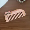 Pente de Cabelo Gatinho Doce de Acetato de Alta Qualidade, Pente Portátil Fofo e Feminino, Pente Criativo e Versátil para Pentear o Cabelo