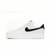 Tênis Original Af1 Air Force One Cor Trigo Guerreiro Preto Branco Puro Unissex Sapatos Esportivos Clássicos Sapatos Brancos Venda por Atacado