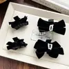 Pinza Agarradera para el Cabello con Lazo de Terciopelo Coreano para Mujeres Pinza Agarradera Dulce para Flequillo Pinza de Tiburón Accesorios para el Cabello al por Mayor