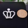 Tocado de novia de estilo coreano con diamantes de imitación, corona, accesorios para la cabeza, cadena de garra para niños, joyería, diadema para presionar el cabello, venta al por mayor directa de fábrica