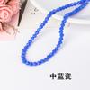 Accesorios de joyería para bricolaje, pulsera hecha a mano con cuentas, 32 cuentas de tierra con superficie cortada, cuentas sueltas de cristal de jade.