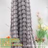 En Stock al por Mayor Tira de Piel Sintética de Conejo Estilo Bola de Tira Tiras de Felpa para Cortinas, Cojines, Asientos, Mantas, Ribetes y Accesorios de Bolas de Piel
