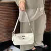 Bolso de hombro único nuevo y elegante, bolso de mano de nicho para mujer, sensación de alta gama, gran capacidad, cierre exquisito, bolso cuadrado pequeño cruzado