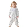 Saco de dormir para bebé con piernas separadas, Adecuado para todas las estaciones, Ropa de dormir fina de algodón de una sola capa, Ropa de dormir anti-patadas para niños, Traje de una pieza