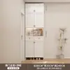 Gabinete de Zapatos de Madera Maciza, Gabinete de Entrada, Taburete, Gabinete de Almacenamiento Grande Integrado para Entrada del Hogar, Gabinete de Vestíbulo con Separación