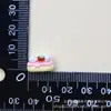 Mini carrito de comida para animales pequeños, accesorios de resina para jugar con comida, pegamento de crema, pinzas para el pelo DIY, funda para teléfono móvil, parche de papelería, venta al por mayor