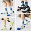 Calcetines para adolescentes, resistentes al olor y absorbentes del sudor, adecuados para primavera y otoño, hechos de algodón, para estudiantes de secundaria y preparatoria, niños y jóvenes, estilo deportivo 2026