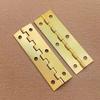 Caja de embalaje larga de 74*23 mm bisagra nueva china 6 agujeros ojo bisagra de 3 pulgadas accesorios de enlace de equipaje bisagra