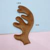 Embossing ultrasónico felpa asta de ciervo Navidad accesorios DIY diadema tocado sombrero de juguete material de decoración