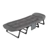Oficina Persona Única Multifuncional Portátil Simple Compañero de Camping al Aire Libre Cama Cama Plegable Sillón para Siesta en Casa