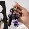 Novo Chaveiro de Grupo de Meninas Caçadoras de Demônios KPOP Cartoon Pingente de Bolsa Anime Pequeno Presente Atacado