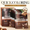 Agente de Teñido Transfronterizo en Stock, Popular en el Sudeste Asiático y el Medio Oriente, de Origen Vegetal, Coloreado Fácil, Cubre Cabello Gris, Tiñe en Casa