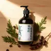 Champú de Planta Herbal, Polygonum Multiflorum, Hoja de Platycladus Arborvitae, Champú Control de Grasa con Aceite de Sapindus, Personalización OEM