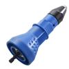 Pistola remachadora eléctrica de 2,4-4,8 mm, adaptador de remache ciego, pistola remachadora portátil, accesorios de herramientas de hardware