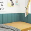 Forro Blando de Cuero Autoadhesivo para Pared de Habitación Infantil, Protección de Cabecera, Anticolisión, Antigolpes, Pegatina de Pared para Cabecera, Decoración de Educación Temprana