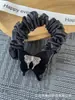 Goma para coleta de mariposa nocturna dorada, réplica natural personalizable, accesorio para el cabello, sensación de alta gama
