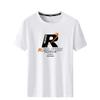 Fabricante da Fonte Camiseta de Manga Curta em Seda Gelo Verão Secagem Rápida Esportiva Moderna Tamanho Grande Solta Masculina Estampada