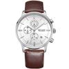 Dropshipping Megir Multifuncional para Hombre Resistente al Agua Deportivo de Cuarzo Reloj 2011 Luminoso