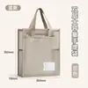 Bolsa Portátil para Libros, Bolsa Engrosada para Tutorías, Bolsa para Estudiantes de Primaria para Tutorías, Bolsa de Malla de Doble Capa de Gran Capacidad para Almacenamiento de Libros de Texto