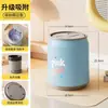 Cubo de basura autoadhesivo con ruedas, con forma de lata de refresco, para uso doméstico en dormitorio, sala de estar y baño
