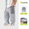 Calça Casual de Outono Infantil Dudu's Boys Calça Longa para Meninas Roupa de Outono Roupas Novas para Bebês Roupas Confortáveis
