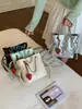 2026 Verano Nuevo Bolso Cubo de Cadena de Rejilla de Diamante Moda Tendencia Elegante y con Estilo para el Trabajo y el Trayecto Bolso de Hombro