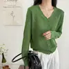 Cardigan Jaqueta de Tricô Feminino Fino de Verão Feminino 2025 Novo Pequeno Curto Top de Alta Qualidade