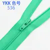 Cremallera Ykk Genuina No. Cremallera Formal de Nylon con Cierre de Dientes Ocultos para Bolsillos de Ropa, Tapeta de Cremallera, Cremallera de Alta Gama en Stock